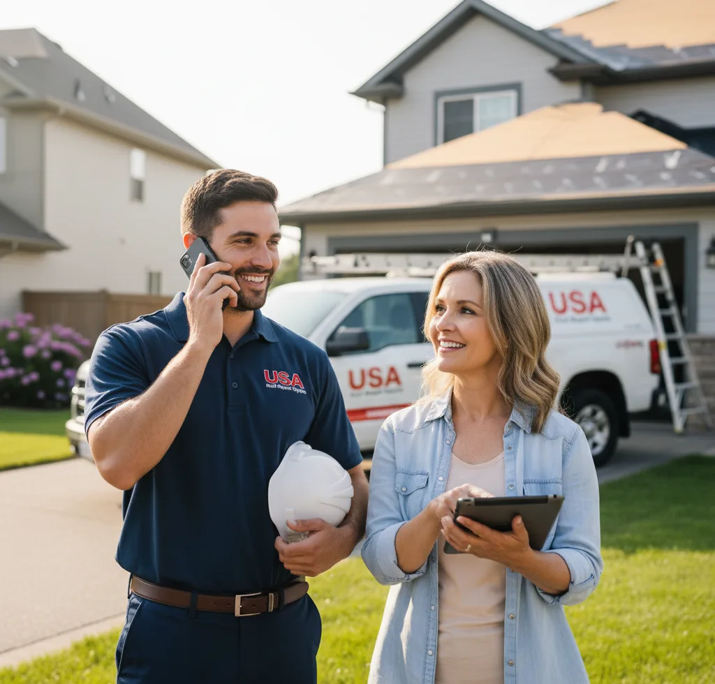 USA Roof Repair Experts customer support in Strongsville